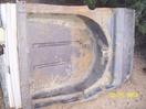 1957 wagon - ranchero spair tire tub